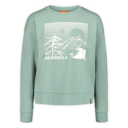 Women's Serenity Graphic Crew - US 3085