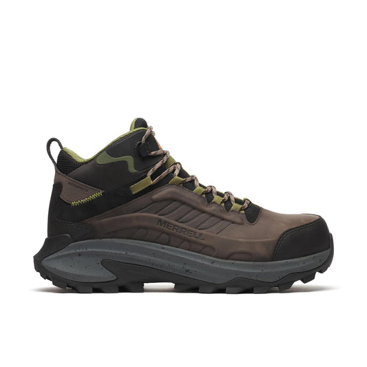 Men's Moab Speed 2 Mid Waterproof Carbon Fiber Work Boot Wide Width - US 7236