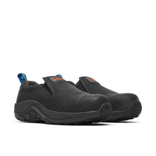 Men's Jungle Moc Leather Comp Toe Work Shoe Wide Width - US 9729